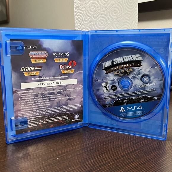 TOY Soldiers War Chest Hall of Fame Edition PS4 Game Complete CIB Disc Works - Picture 4 of 6